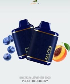 SALTICA-LEATHER-6000-DISPOSABLE-PEACH-BLUEBERRY